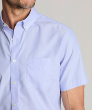 Wrinkle-Free Short-Sleeve Hillstowe Shirt Zoom