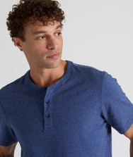 Ultrasoft Short-Sleeve Henley Zoom