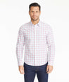Model wearing a Wrinkle-Free Cantaberra Shirt