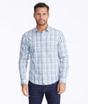 Model wearing a Wrinkle-Free Collins Shirt