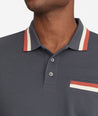 Striped Retro Polo