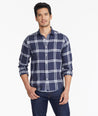 Model wearing a Navy Ovada WR - Navy