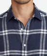 Model wearing a Navy Ovada WR - Navy