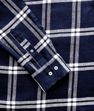 Wrinkle-Resistant Linen Ovada Shirt Zoom