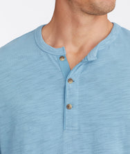 Slub Cotton Henley Zoom