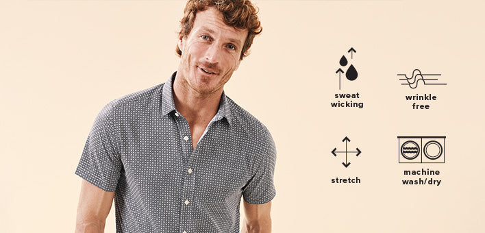 men's dress shirts no sweat White Mens Dress Shirt