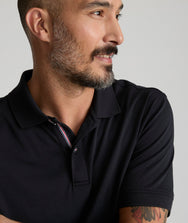 Wrinkle-Free Damaschino Polo Zoom