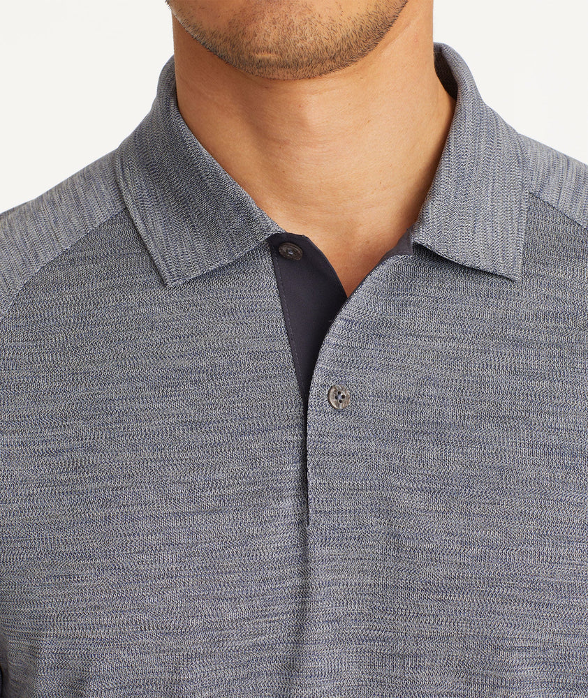 Heathered Performance Polo