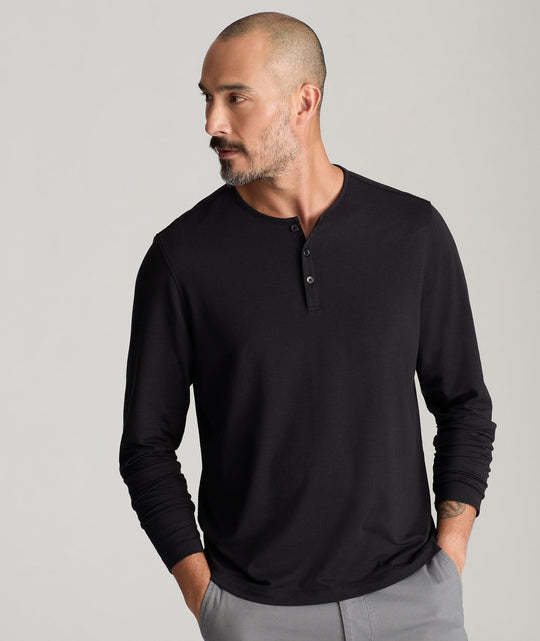 Mens henley t shirt uk best sale