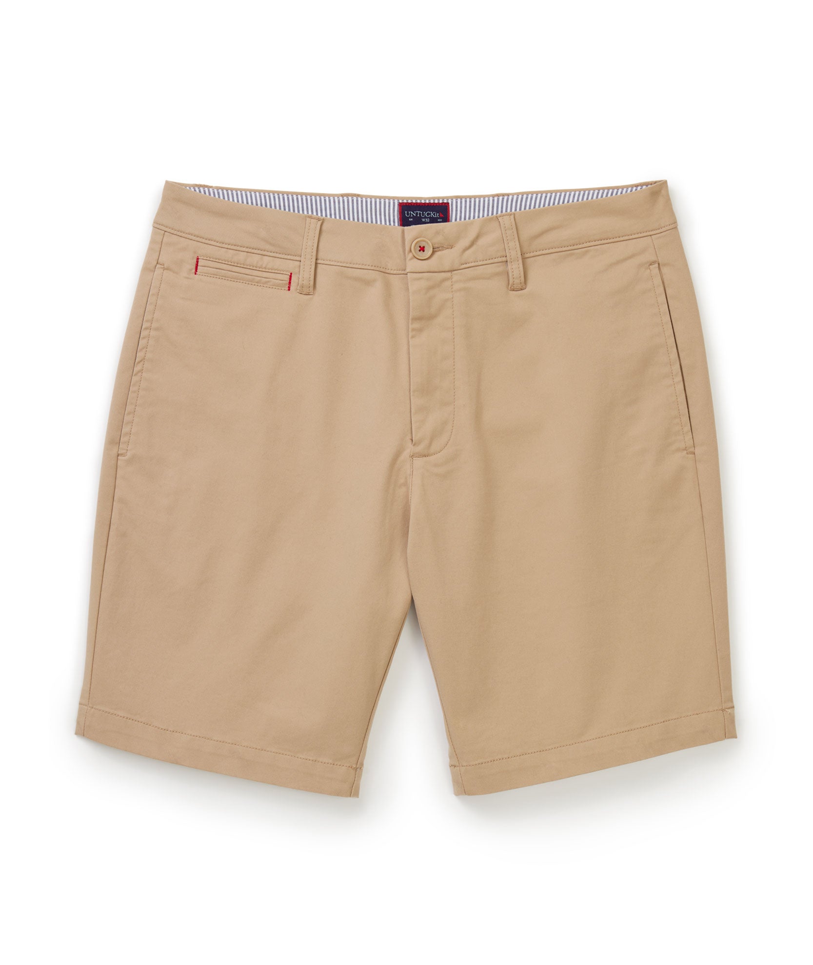 9" Chino Shorts Khaki UNTUCKit UK1