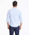 Model wearing a Light Blue Classic Cotton Kvint Shirt