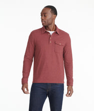 Heavyweight Long-Sleeve Polo