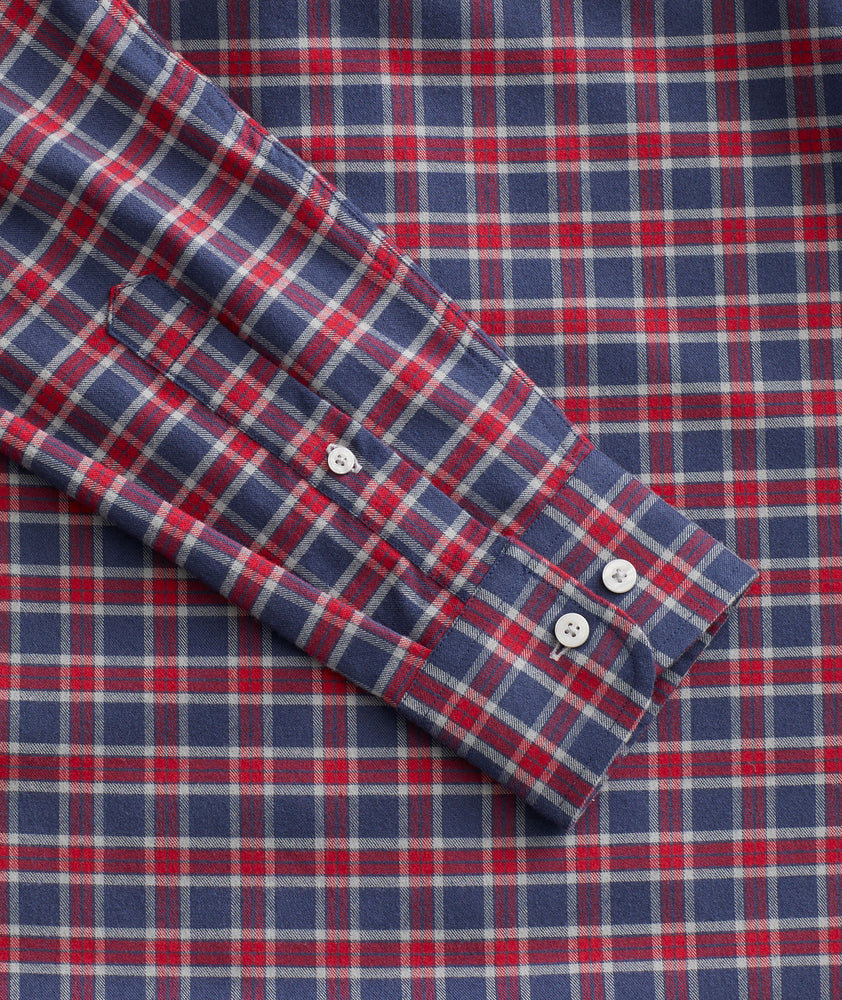 Wrinkle-Free Performance Flannel Shirt