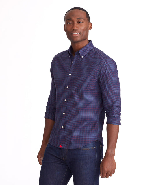 Wrinkle-Free Salamino Shirt