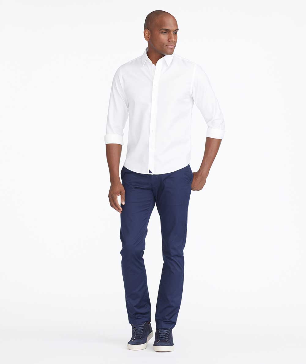 Chino pants clearance dress shirt