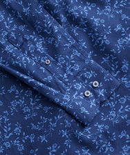 Classic Cotton Shirt with Floral Print Zoom