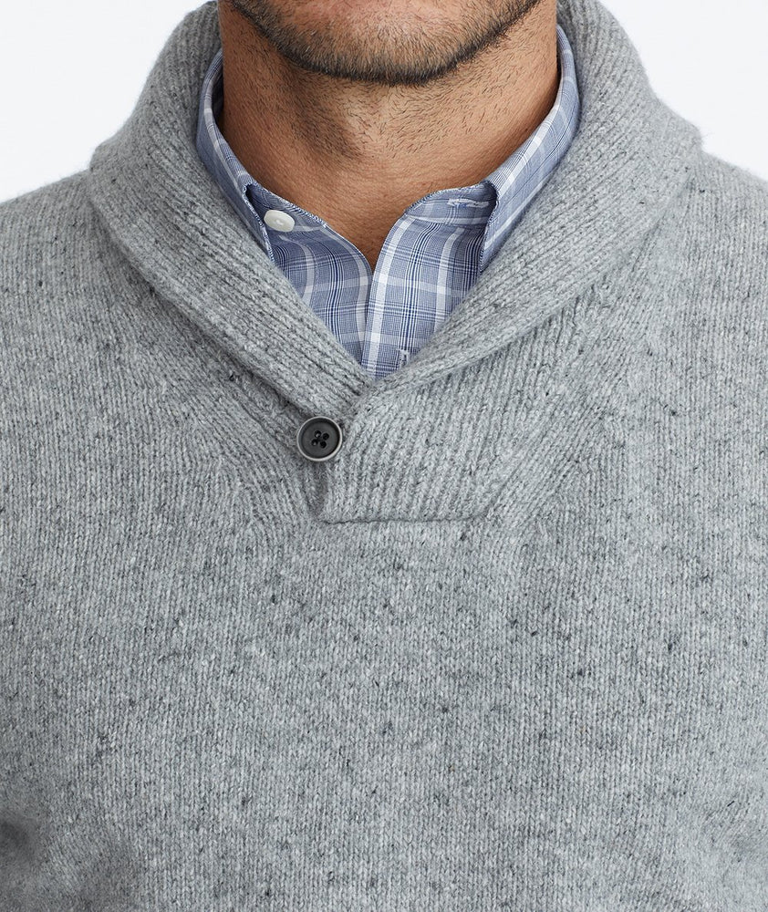Donegal Shawl Collar Sweater