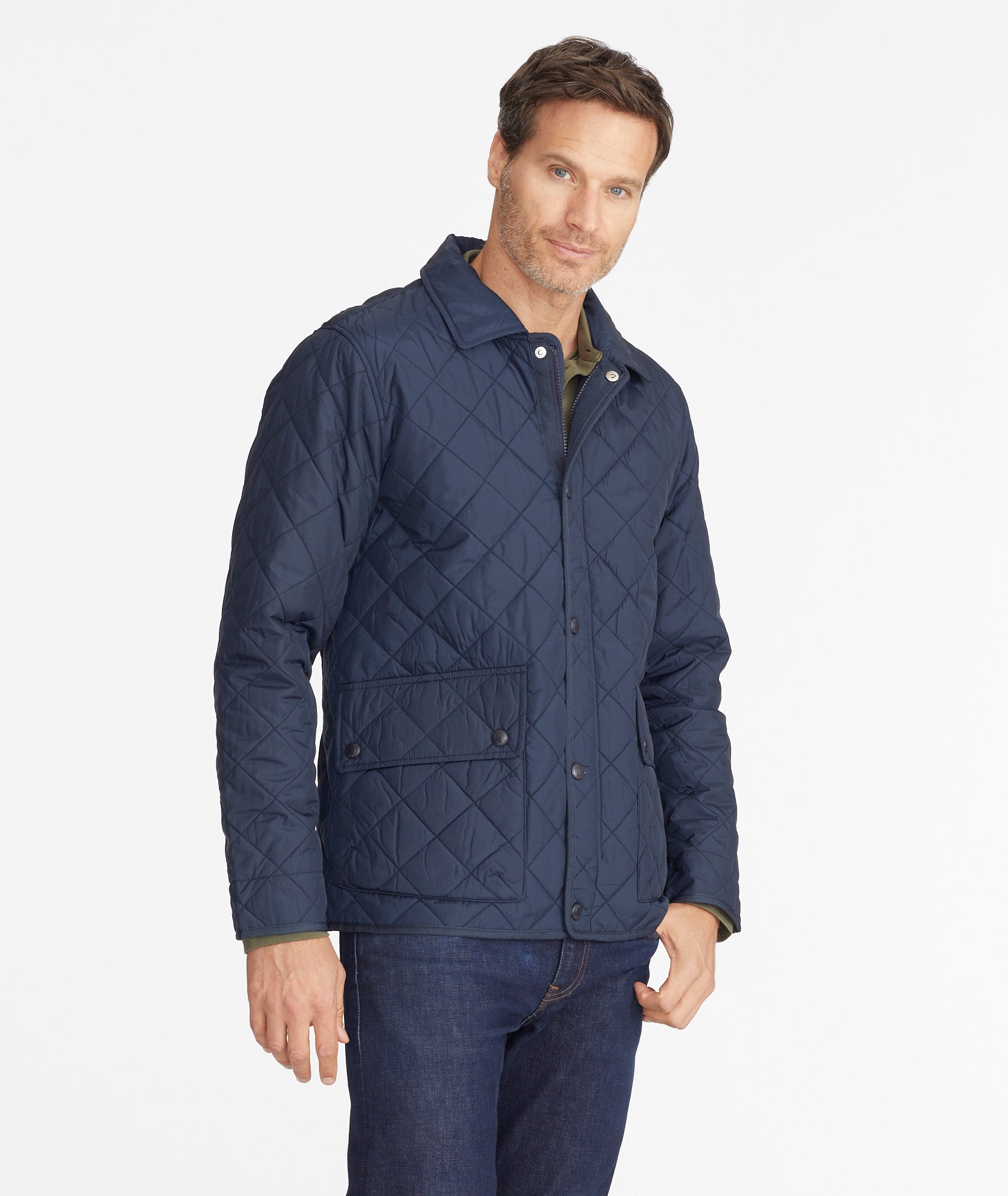 Quilted clearance field jacket